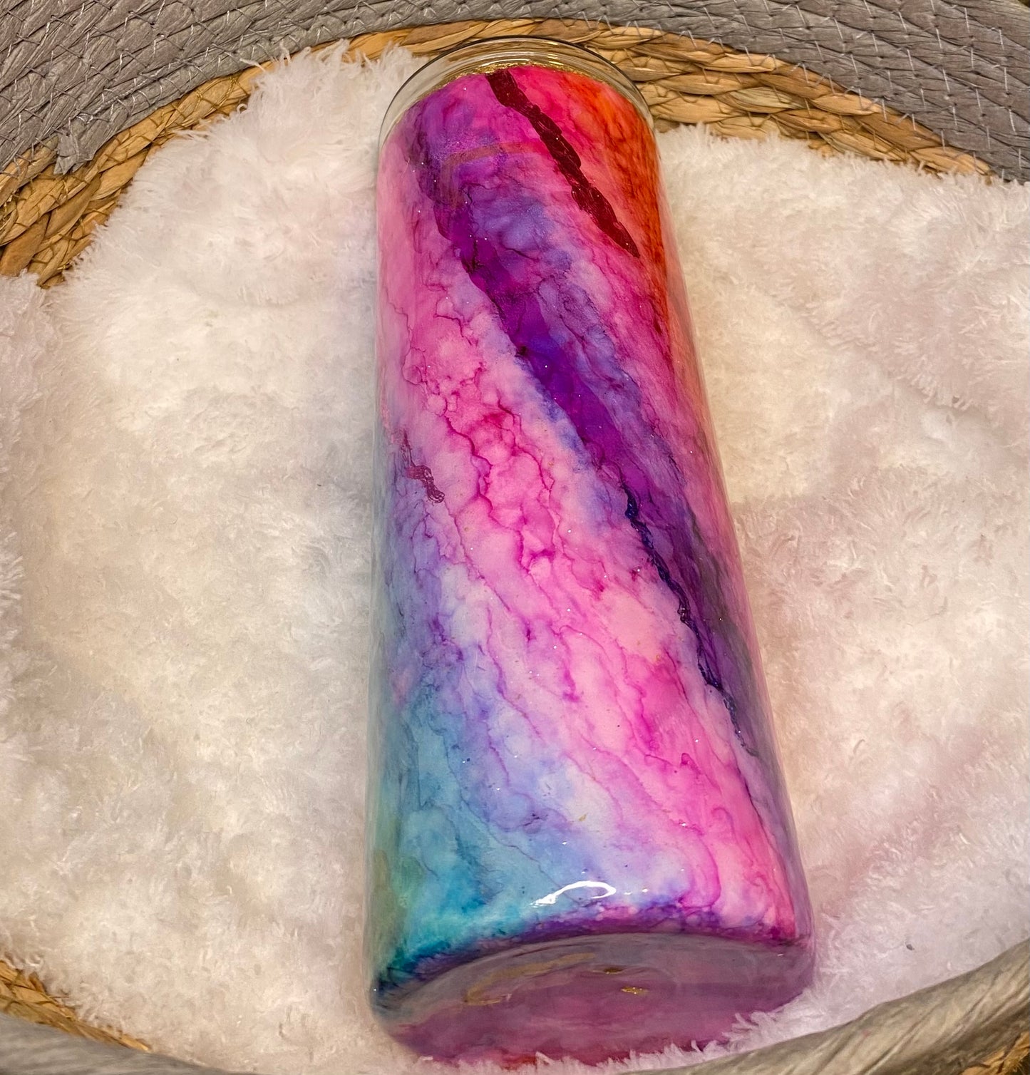 Radiant Marble Tumbler