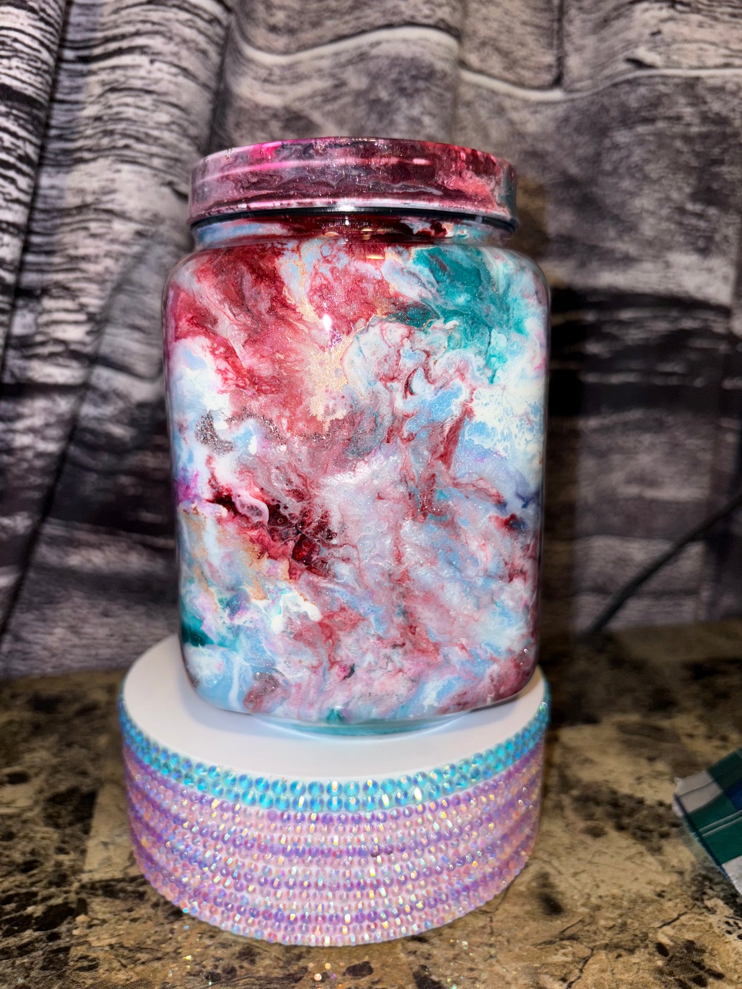 Celestial Galaxy Marble Jar