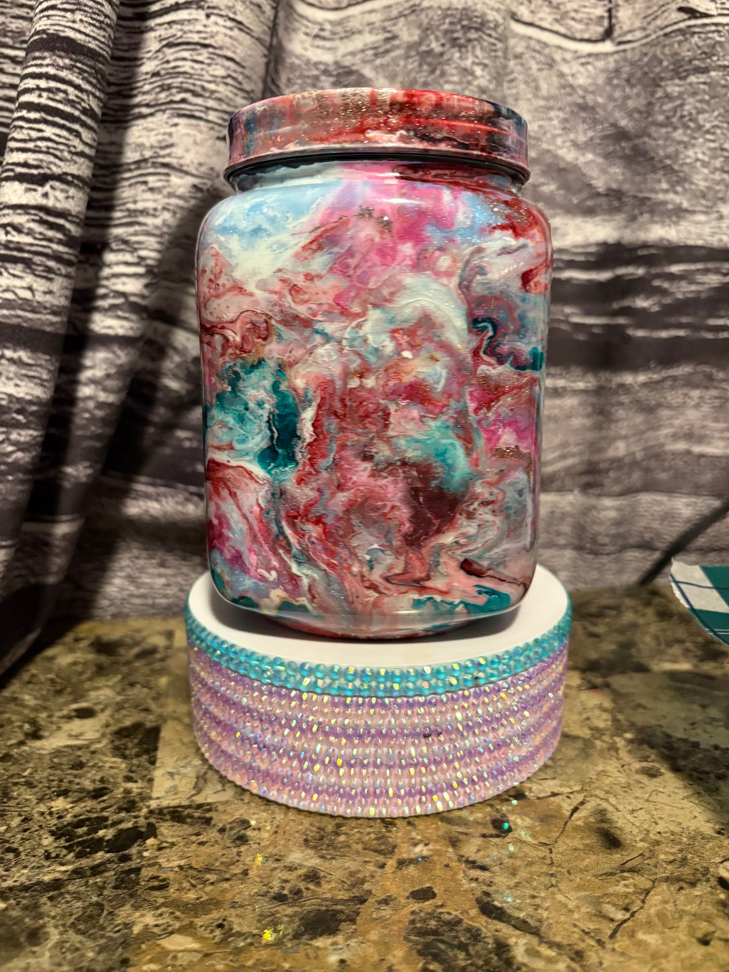 Celestial Galaxy Marble Jar