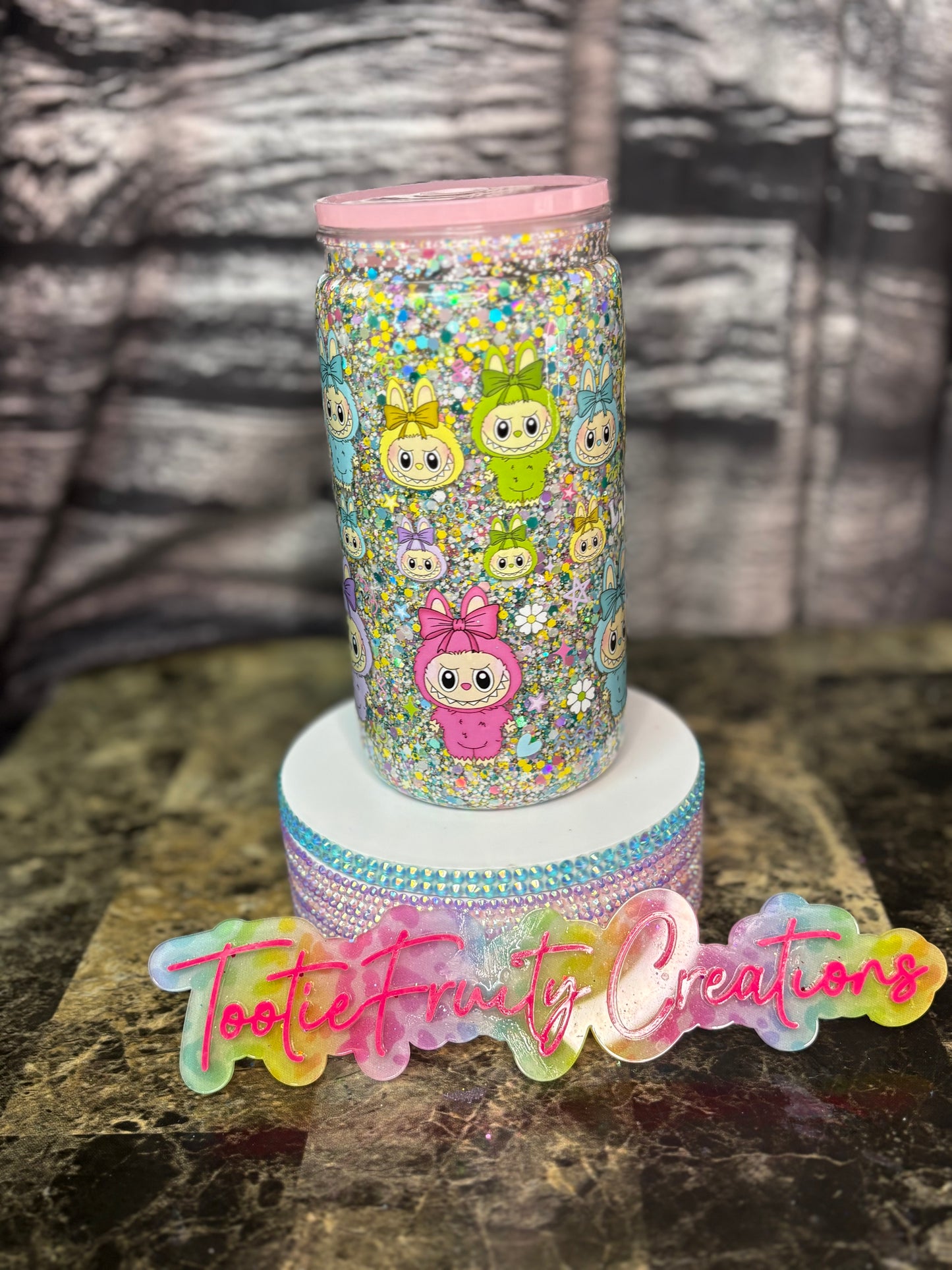 Labubu sparkle pop