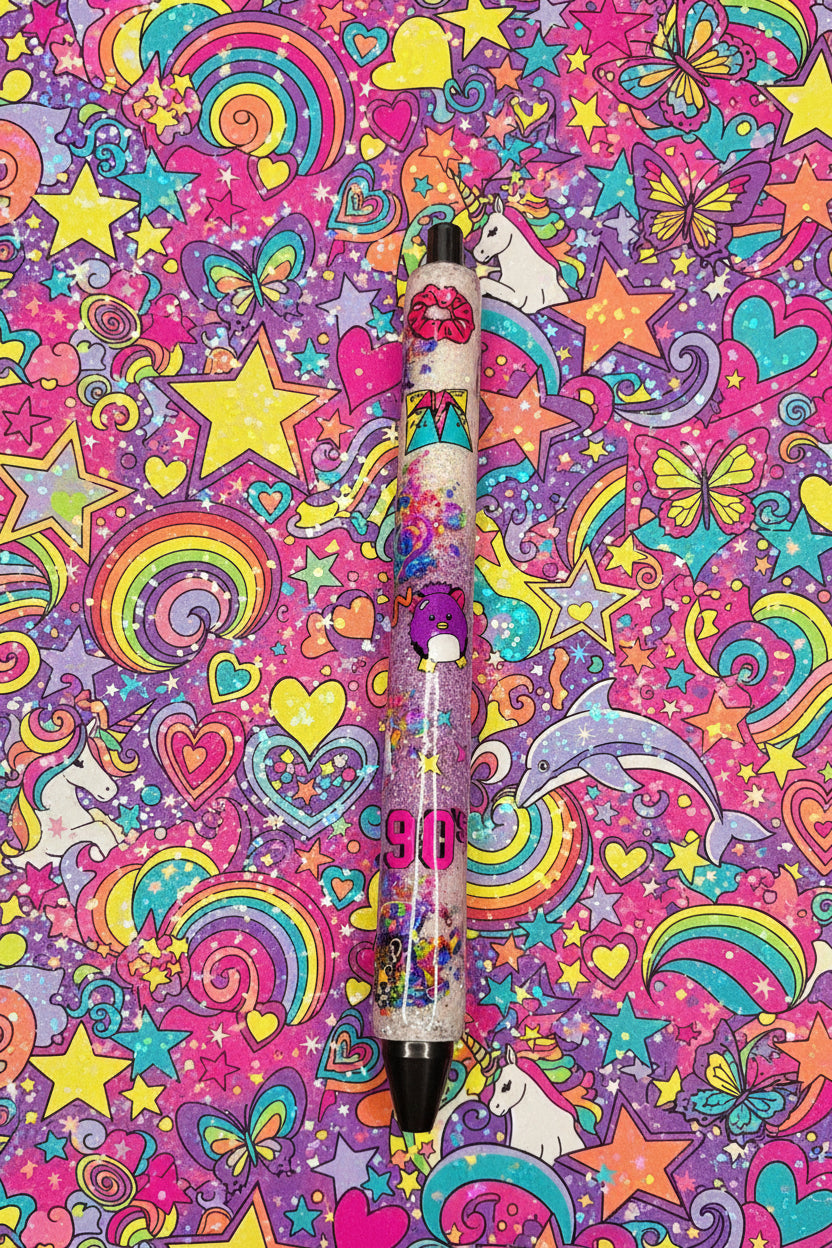 Custom Epoxy Glitter Pen | Handmade by TootieFruity Creations