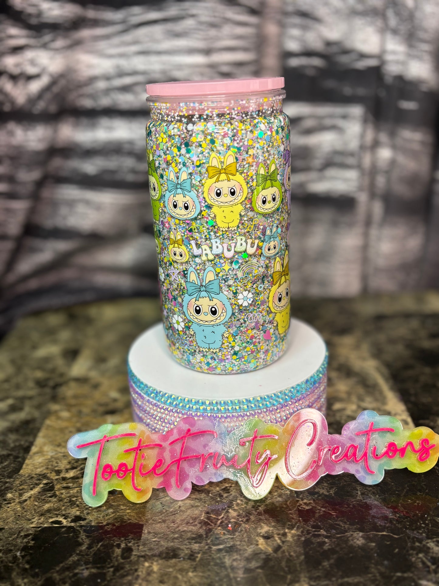 Labubu sparkle pop