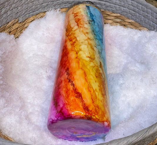 Radiant Marble Tumbler