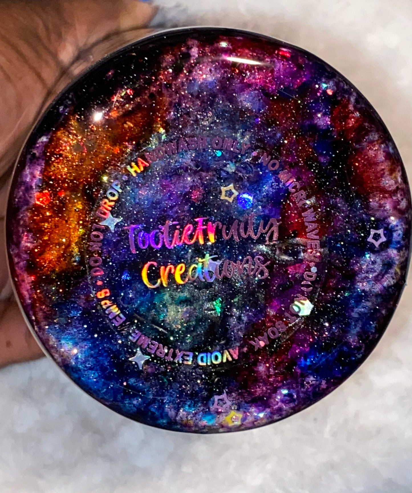 Cosmic Nebula Epoxy Tumbler