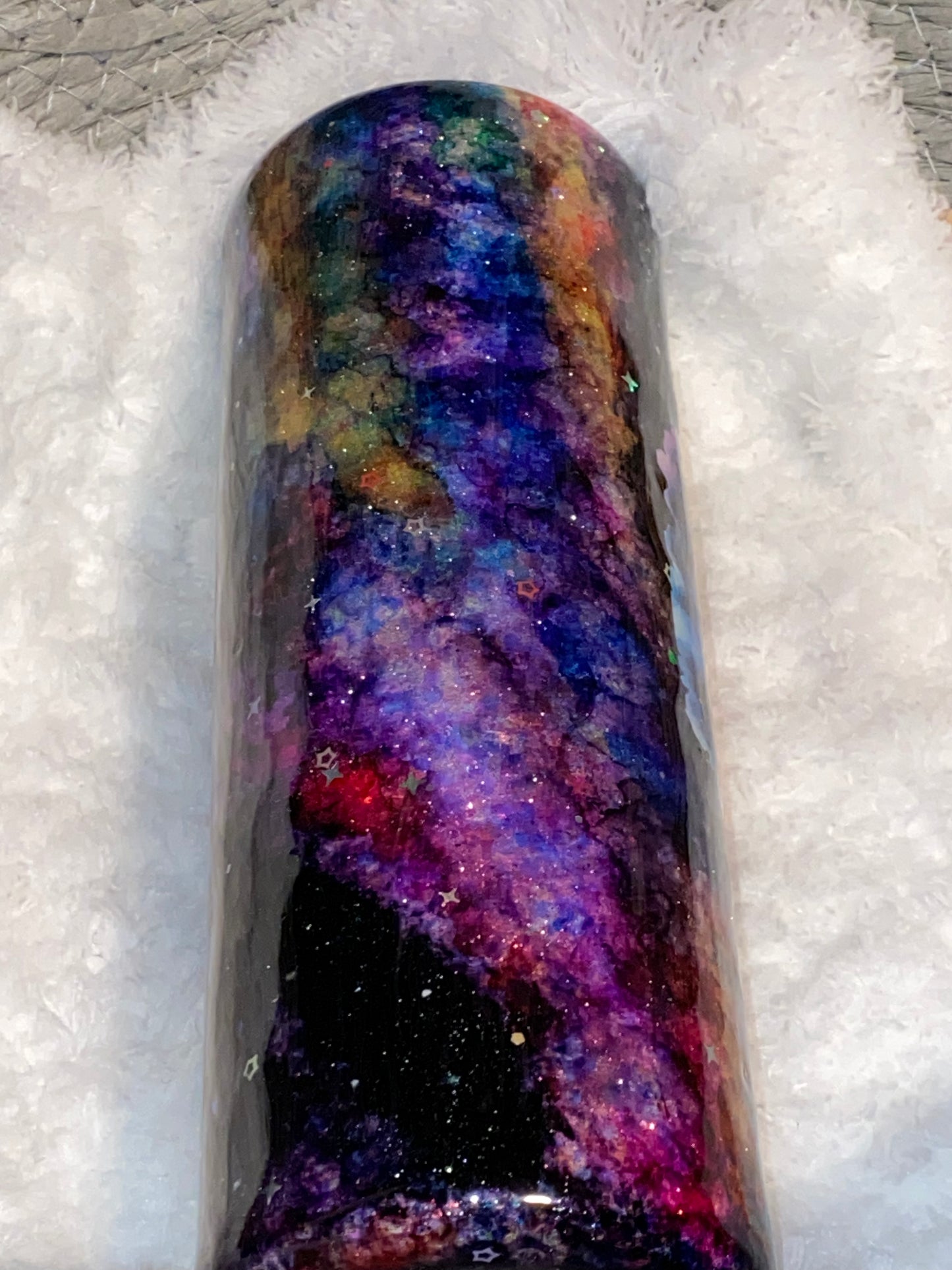 Cosmic Nebula Epoxy Tumbler
